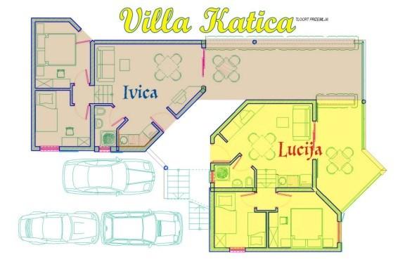 Vila KATICA, Klek