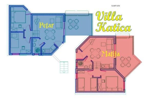 Vila KATICA, Klek