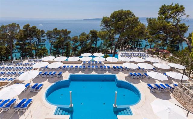 Hotel BLUESUN BERULIA, Chorvatsko - Střední Dalmácie - Brela, z