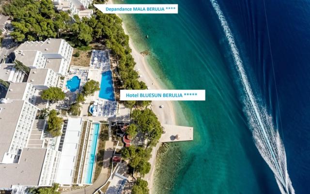 Hotel BLUESUN BERULIA, Chorvatsko - Střední Dalmácie - Brela, z