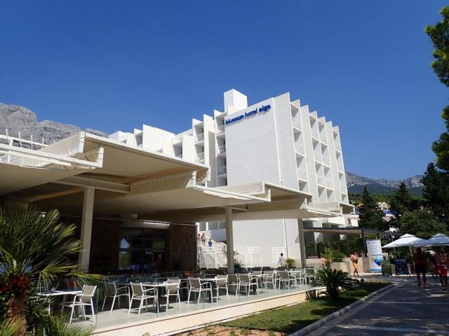 Hotel BLUESUN ALGA, Chorvatsko - Střední Dalmácie - Tučepi, zob