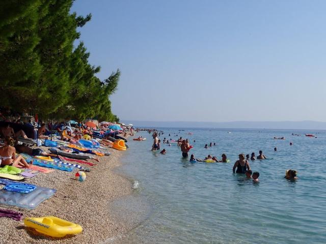 Tučepi - pláž