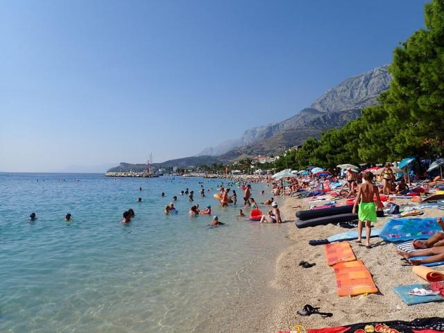 Tučepi - pláž