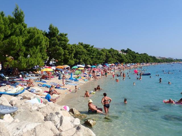 Tučepi - pláž