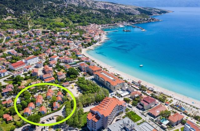 Vily CORINTHIA, Chorvatsko - Ostrov Krk - Baška, zobrazení vyba