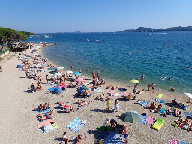 Biograd na Moru - pláž