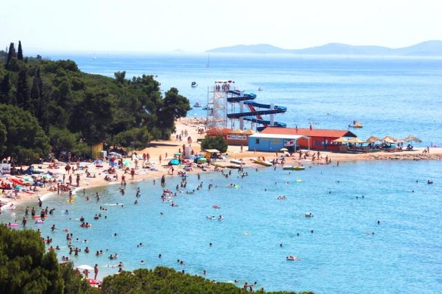 Biograd na Moru - pláž