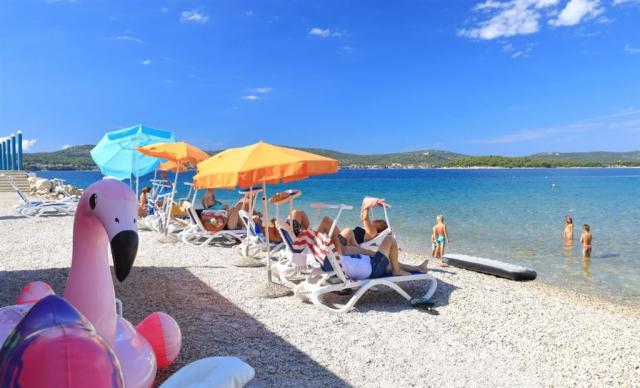 Biograd na Moru - pláž