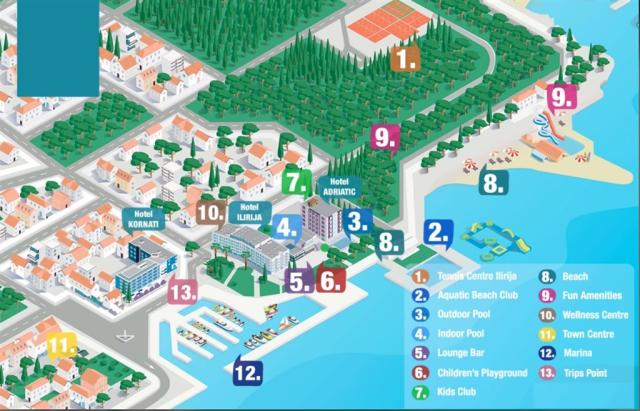 Hotel ILIRIJA, Chorvatsko - Severní Dalmácie - Biograd na Moru,