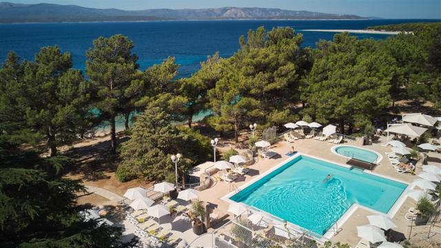 Hotel BLUESUN BORAK, Chorvatsko - Ostrov Brač - Bol, zobrazení 
