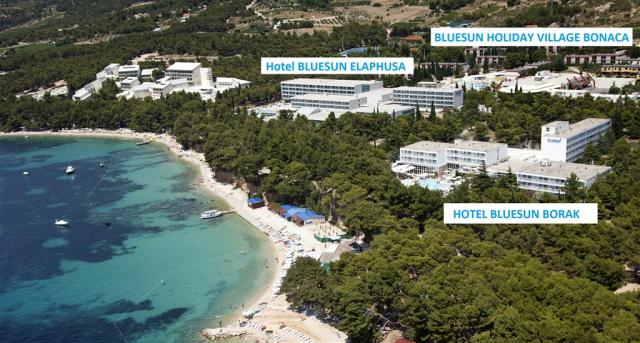 Hotel BLUESUN ELAPHUSA, Chorvatsko - Ostrov Brač - Bol, zobraze