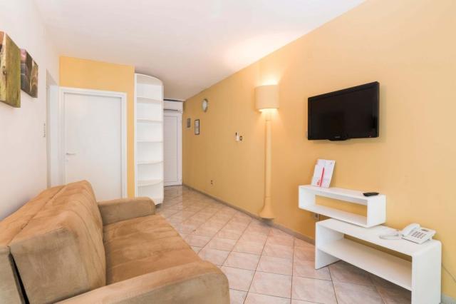 dvoulůžková ložnice a denní místnost - typ Apt. 2+2