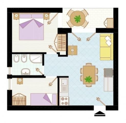 Apartmány ACAPULCO, Itálie - Region Veneto - Bibione, zobrazení