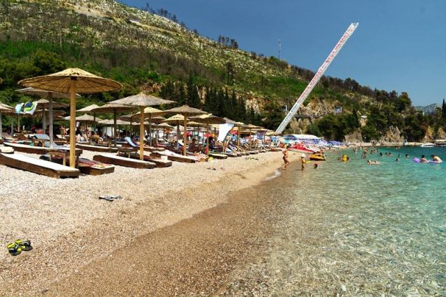 Budva - pláž