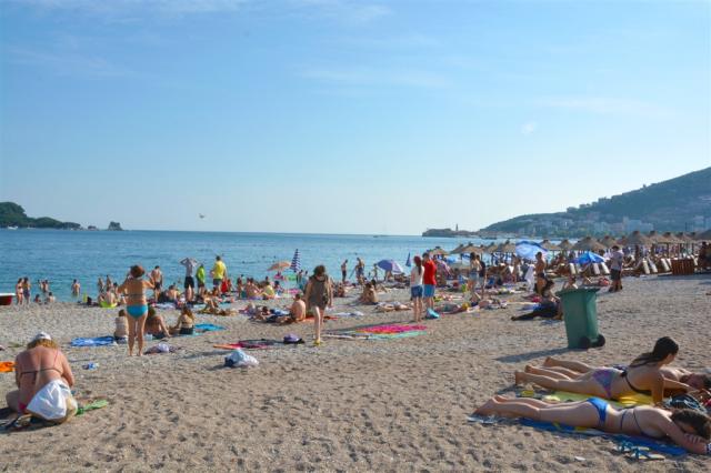 Budva - pláž