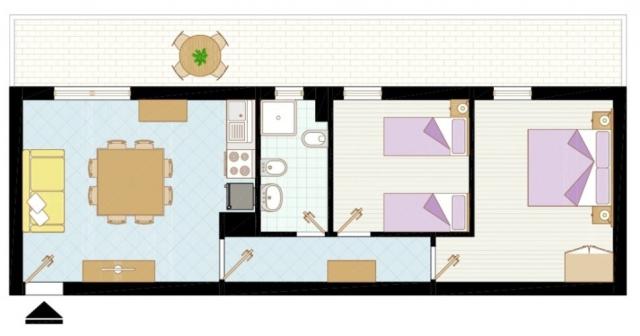Apartmány AZZURRA, Itálie - Region Veneto - Bibione, zobrazení 