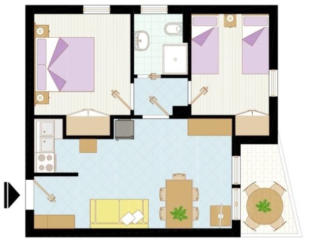 Apartmány LYONS Nord e Sud, Itálie - Region Veneto - Bibione, z