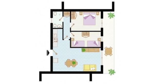 Apartmány ANNA, Itálie - Region Veneto - Bibione, zobrazení vyb