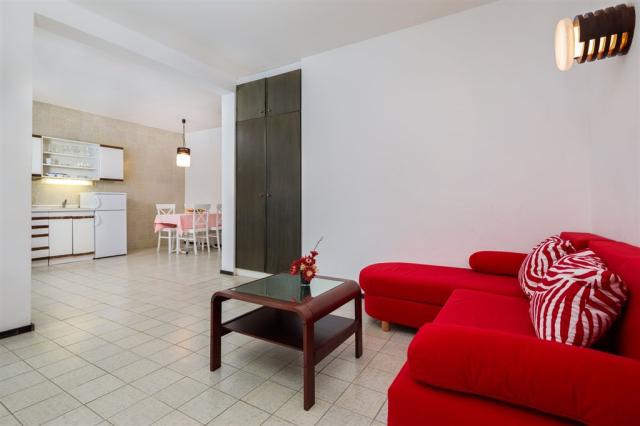 dvoulůžková ložnice a denní místnost - typ Apt. 2+2**