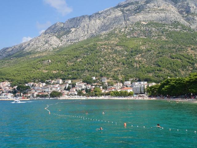 Baška Voda - pláž