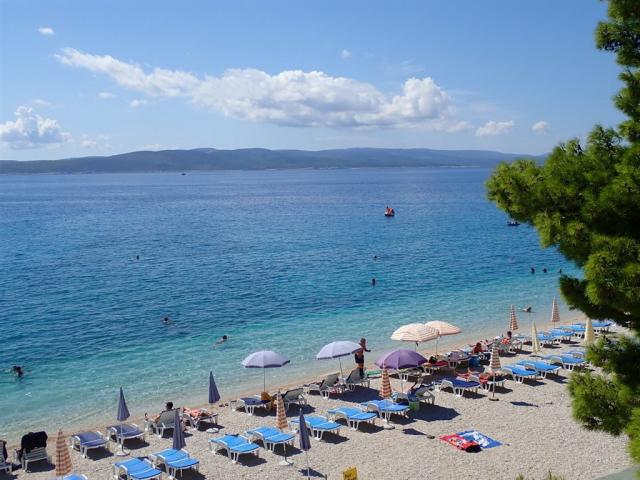 Baška Voda - pláž