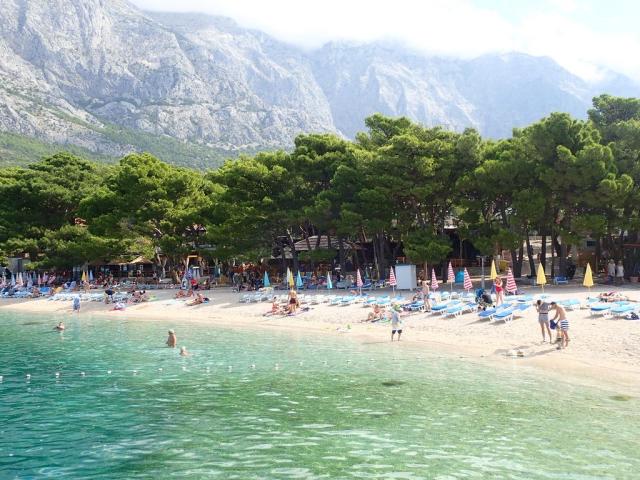 Baška Voda - pláž