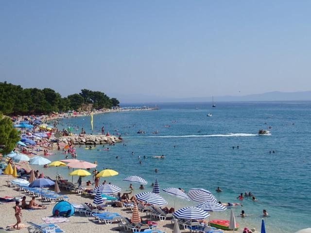 Baška Voda - pláž