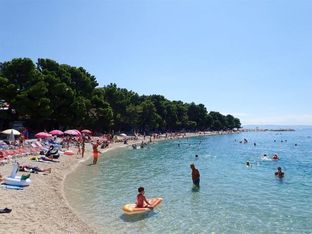 Baška Voda - pláž
