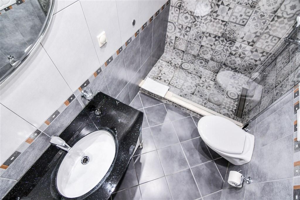 dvoulůžková ložnice a denní místnost - typ Apt. 2+2
