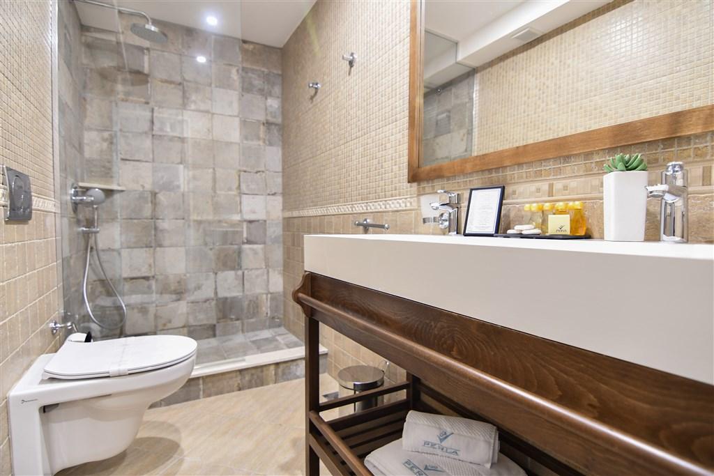 dvoulůžková ložnice a denní místnost - typ Apt. 2+2 Superior