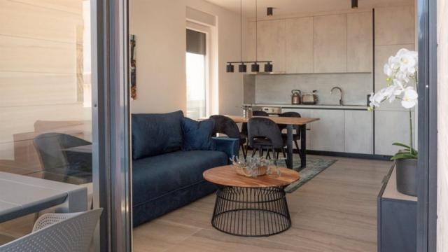 dvoulůžková ložnice a denní místnost - typ APT. 2+2 B