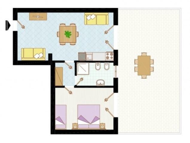 Apartmány MARIELLA, Itálie - Region Veneto - Bibione, zobrazení