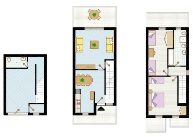 půdorys apartmánu C8