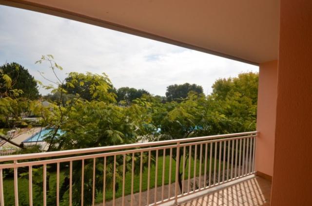 výhled z apartmánu C8
