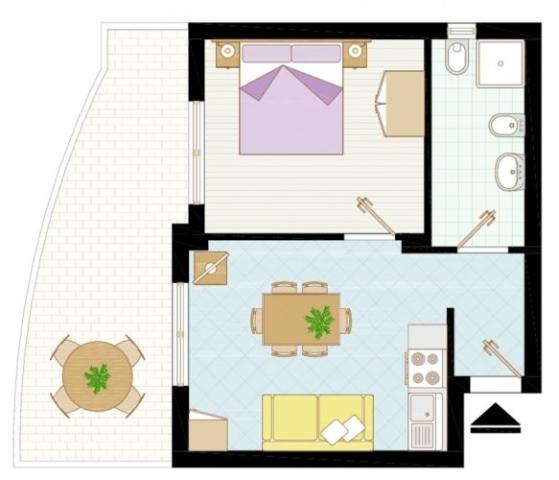 apartmán B4