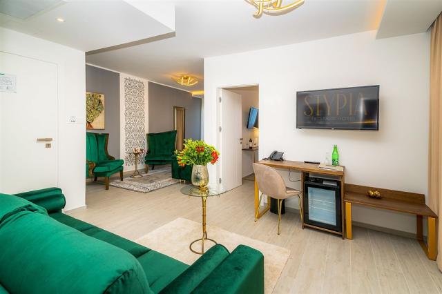 dvoulůžková ložnice a denní místnost - typ 2(+1) DELUXE SUITE