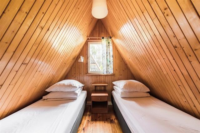 dvě dvoulůžkové ložnice a denní místnost - typ Apt. 4(+1) STAND