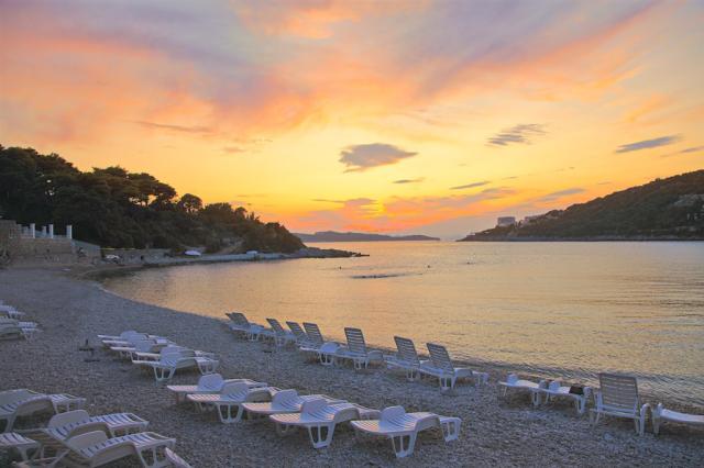 Hotel VIS, Dubrovnik-Lapad - pláž