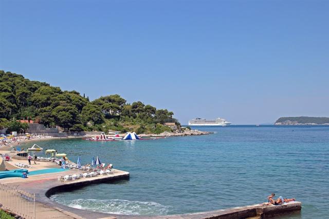 Dubrovník-Lapad - pláž