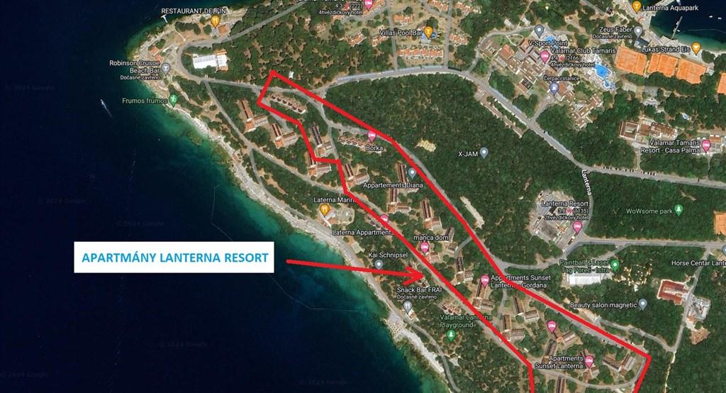 Apartmány LANTERNA RESORT, Chorvatsko - Istrie - Poreč - Lanter