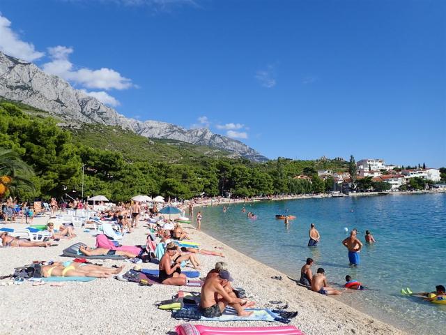 DEN U MOŘE - víkendové koupání na Jadranu, Chorvatsko - , zobra