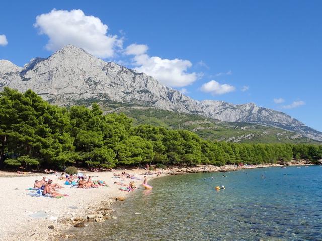 DEN U MOŘE - víkendové koupání na Jadranu, Chorvatsko - , zobra
