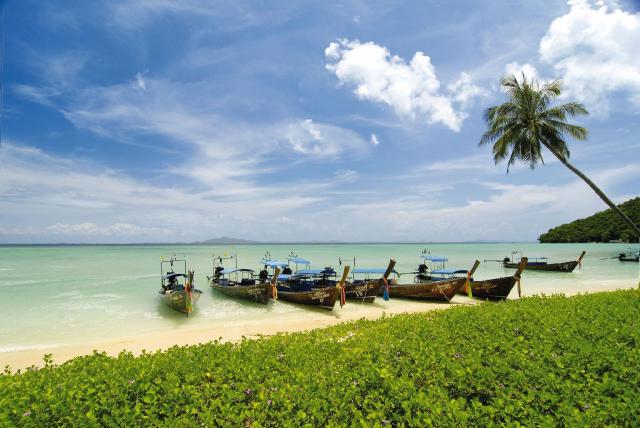Kombinace - Saii Phi Phi Island Village ****, Phi Phi - pláž Lo
