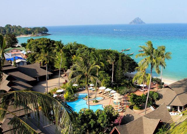 Kombinace - Saii Phi Phi Island Village ****, Phi Phi - pláž Lo