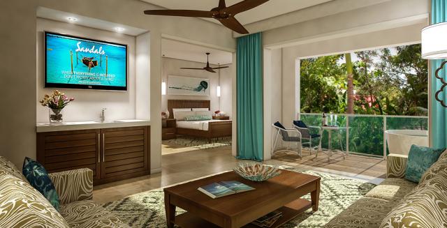 Sandals La Toc Golf Resort & SPA , Svatá Lucie-severní pobř.