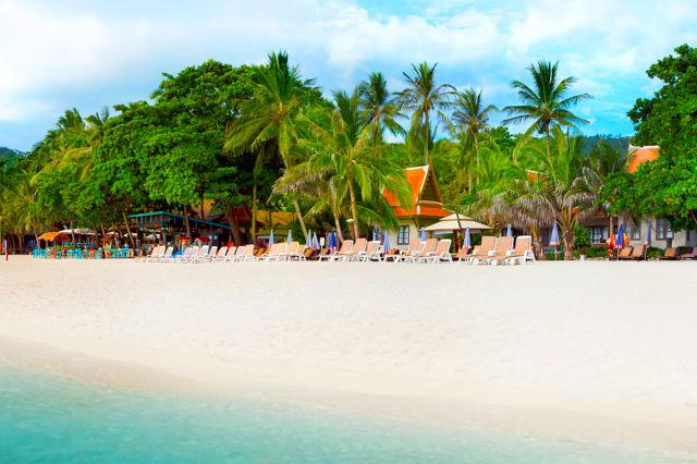 Kombinace - Fair House Beach Resort ***, Ko Samui - pláž Chawen