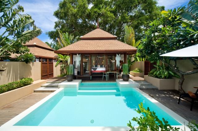 Kombinace - Pavilion Samui Villas & Resort ****, Ko Samui - plá