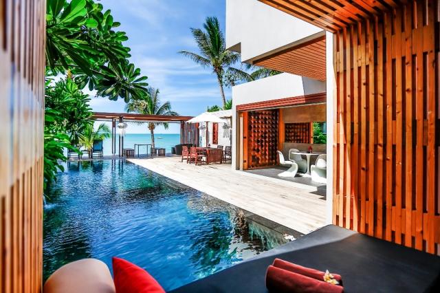 Kombinace - Pavilion Samui Villas & Resort ****, Ko Samui - plá