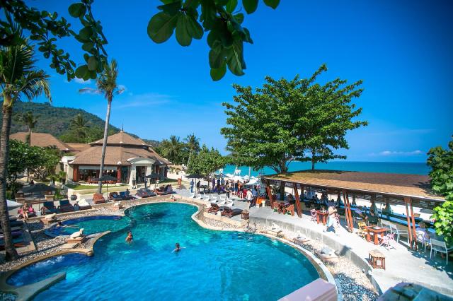Kombinace - Pavilion Samui Villas & Resort ****, Ko Samui - plá