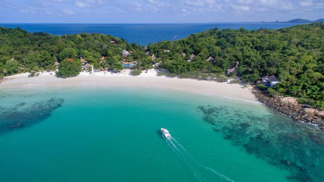 Kombinace - Samed Cabana Resort, Ko Samet, Sea Breeze Resort, Pattaya, Bangkok Palace Hotel ****, Bangkok